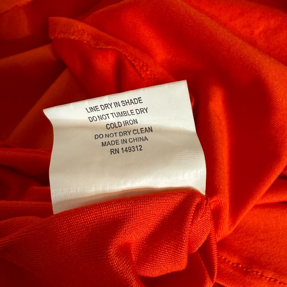 Hello Molly Small Vibrant Red Asymmetrical Dress - Picture 7 of 8